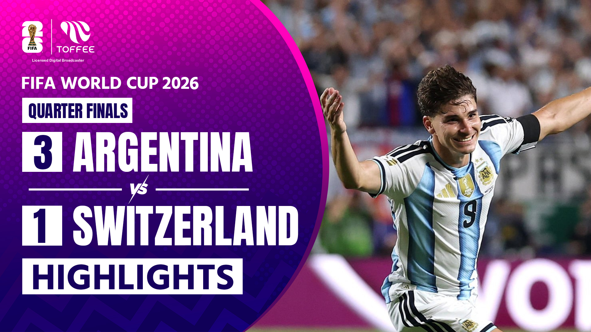 Argentina vs Switzerland | FIFA World Cup 26™ | Quarter-finals-4